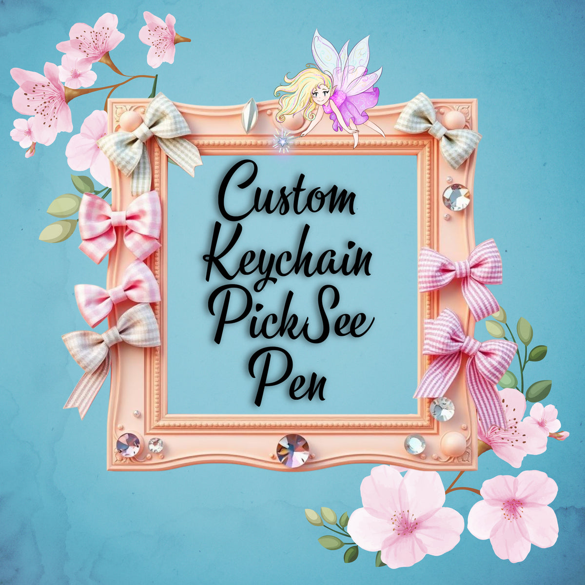 Custom Keychain PickSee Pens