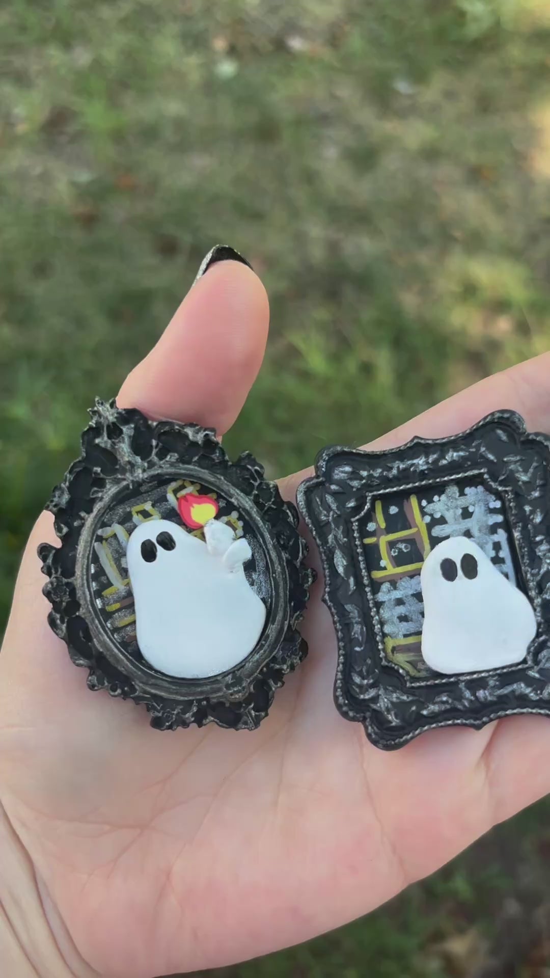 Ghostie Portrait Magnets