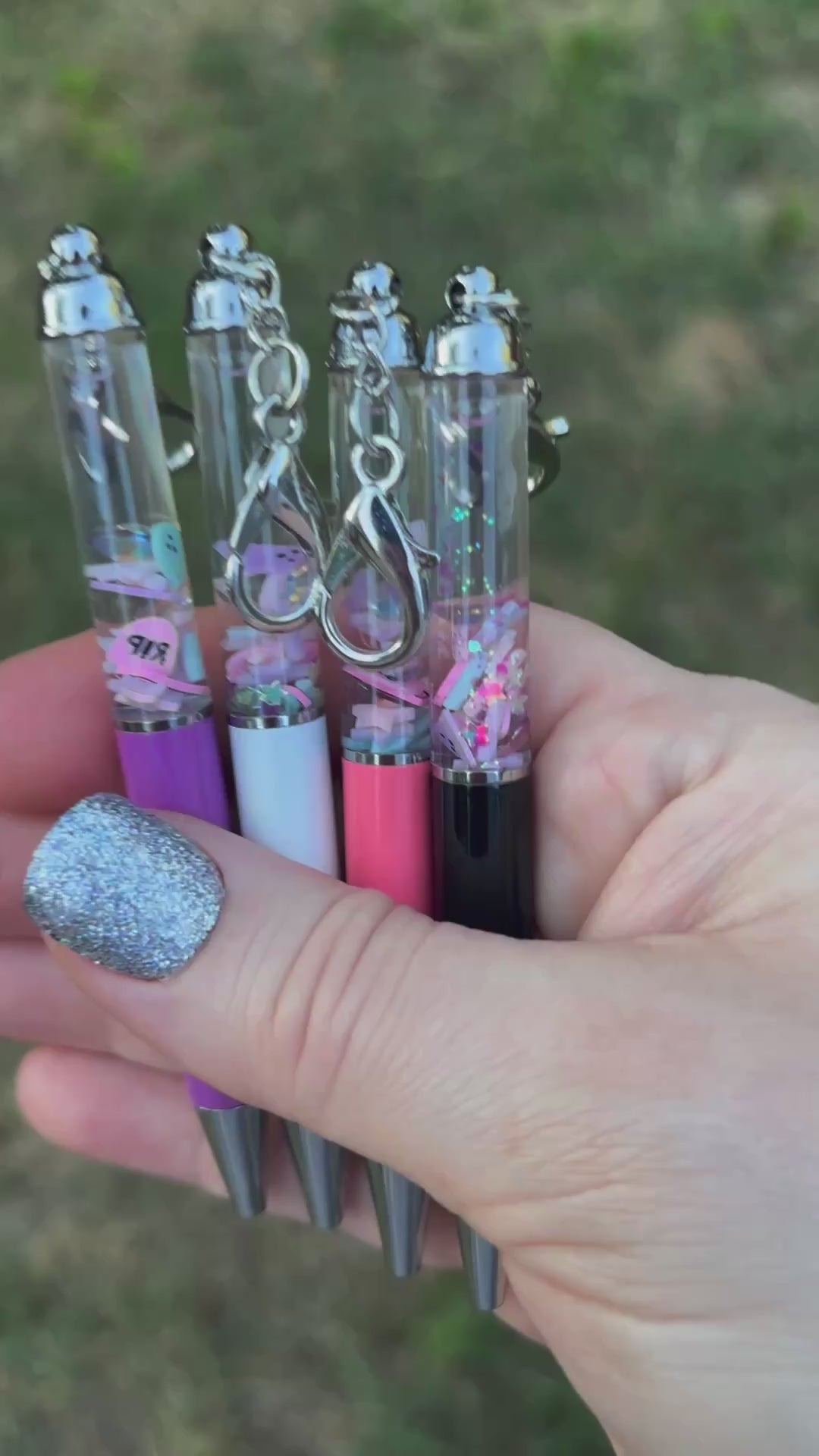 Pretty Haunted Keychain PickSee Pens