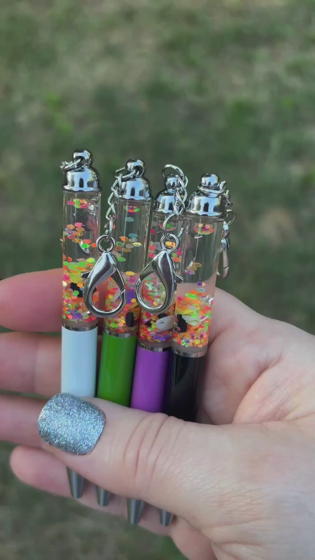 Neon Halloween Keychain PickSee Pens